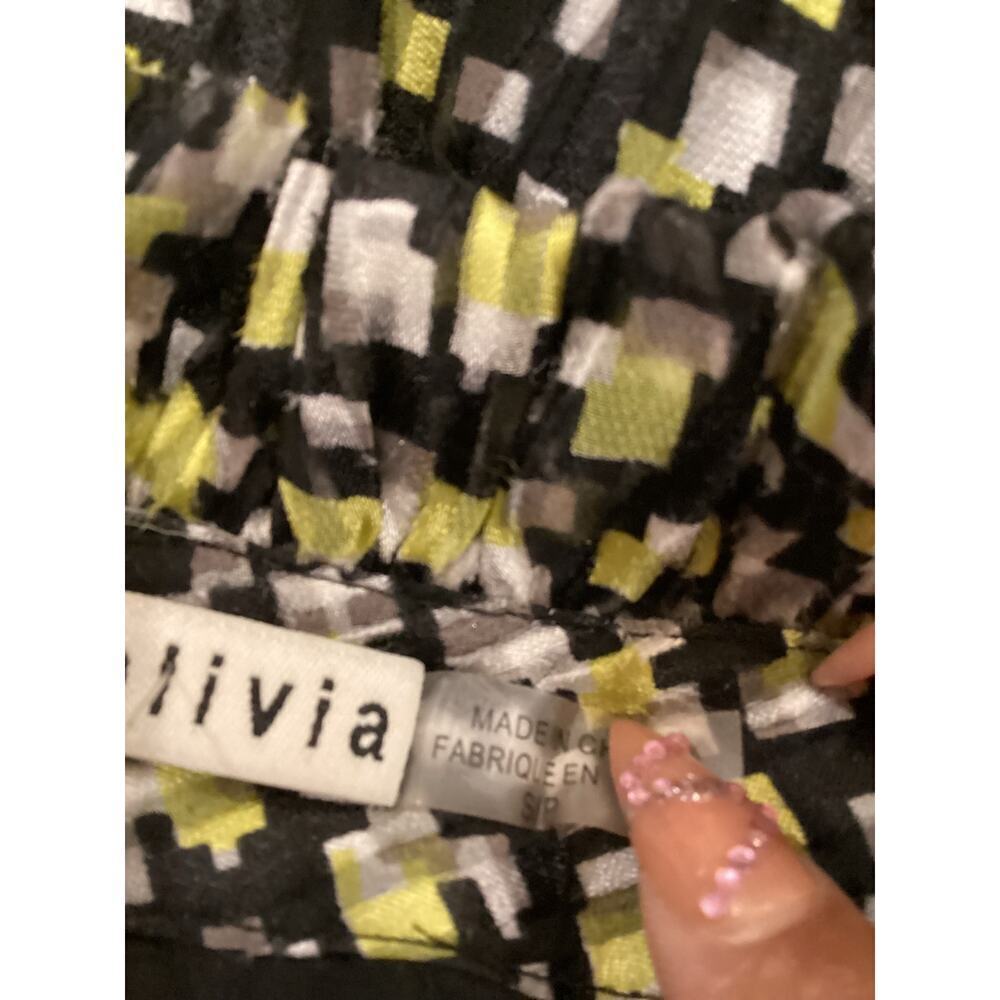 Alice + Olivia Black and Cream Mini Dress - Picture 8 of 9